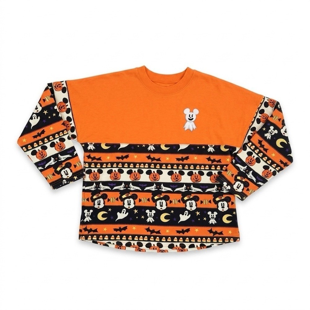 Disney Parks Mickey Mouse Halloween Spirit Jersey Kids Size 14 Youth Fits Adult